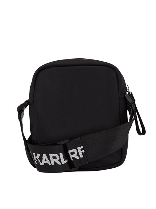 Borsello nero in poliammide riciclato Karl Lagerfeld jeans | A1M30337999